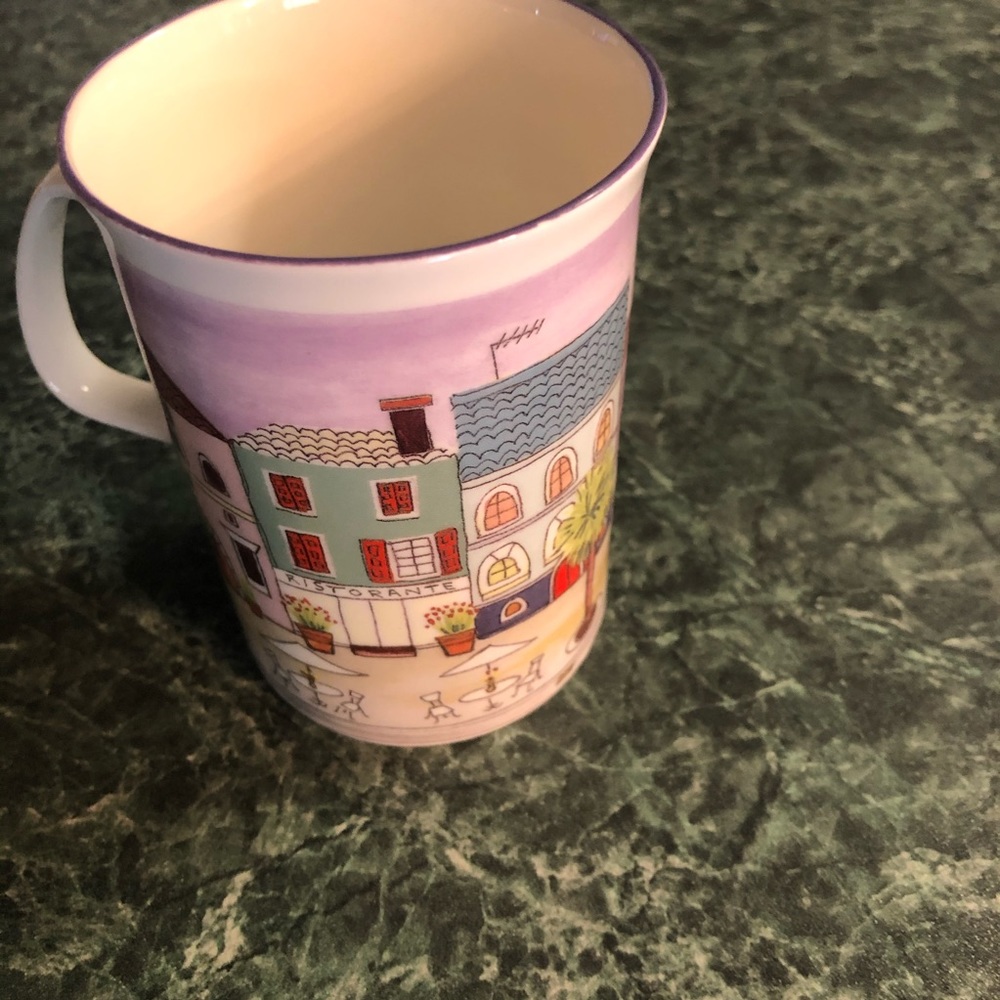 Rose of England discontinued coffee mug (bone China) Rare